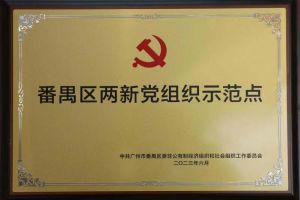 喜讯！九州（中国）集团党支部荣获“番禺区两新党组织示范点”